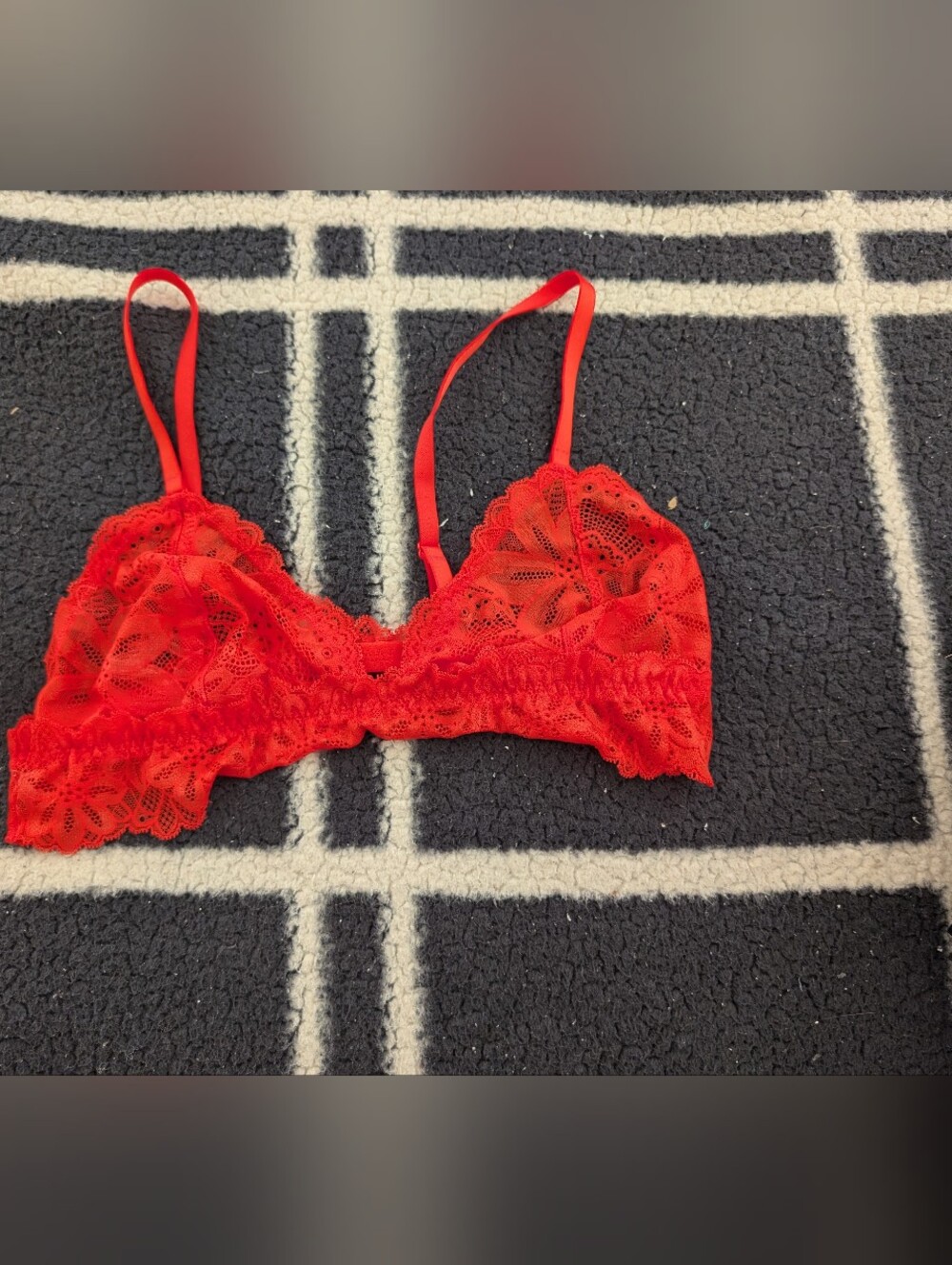 PARADE Red Lace Bralette